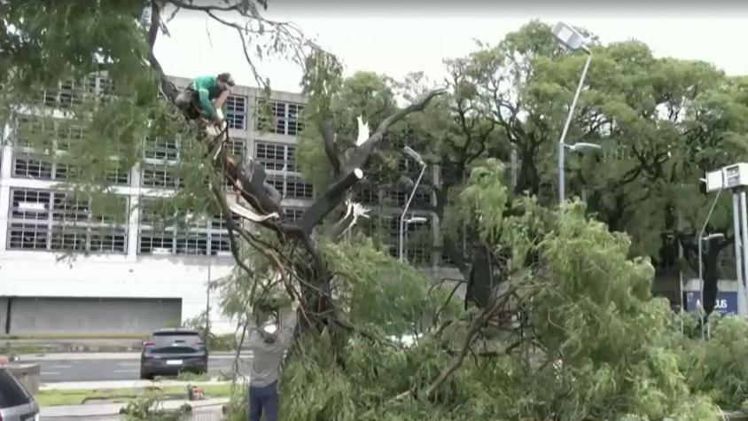 Catastrófico fenómeno meteorológico afectó a Buenos Aires: ¿Podría suceder en Chile? 