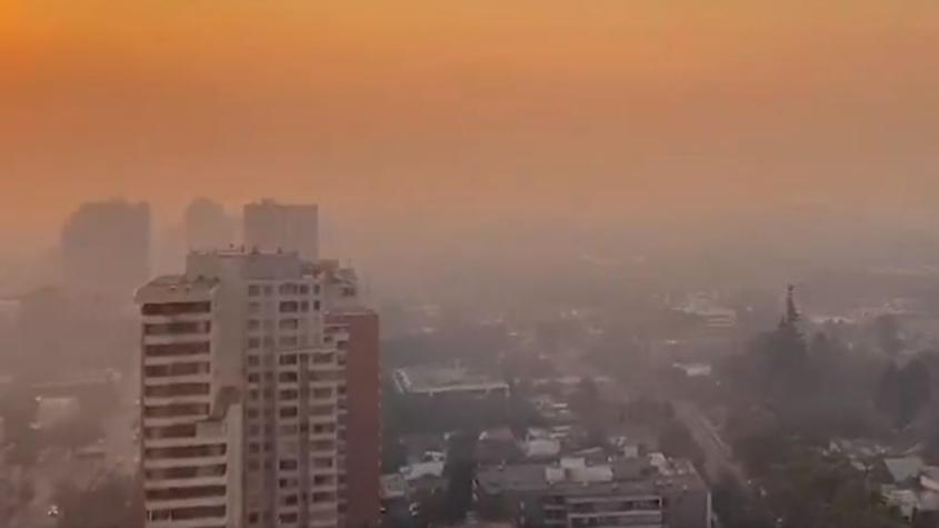 Humo en Santiago: Cómo puede afectar a la salud la inhalación del humo de incendio en María Pinto