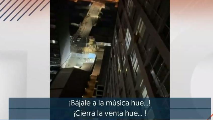 Vecinos reclaman los constantes ruidos: Los calvarios por fiestas en megaedificios de Estación Central