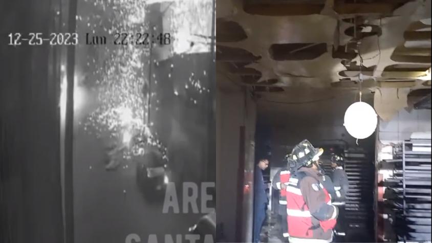 Así fue la explosión que afectó a panadería en Viña del Mar: Hay cuatro trabajadores heridos 