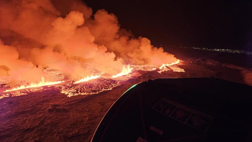 EN VIVO | Mira la erupción del volcán Grindavik en Islandia