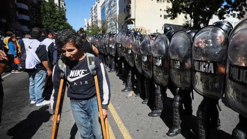 Argentina: primera protesta con "tolerancia cero" a bloqueos