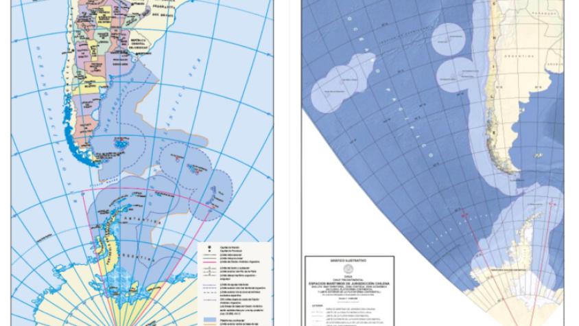 Argentina publica mapa que se superpone con territorio antártico reclamado por Chile