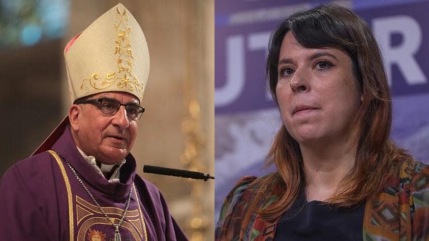 Un tuit al pasado: Arzobispo de Santiago comentó mensaje de 2018 en que delegada de RM apuntaba a "prenderle fuego" a la Iglesia