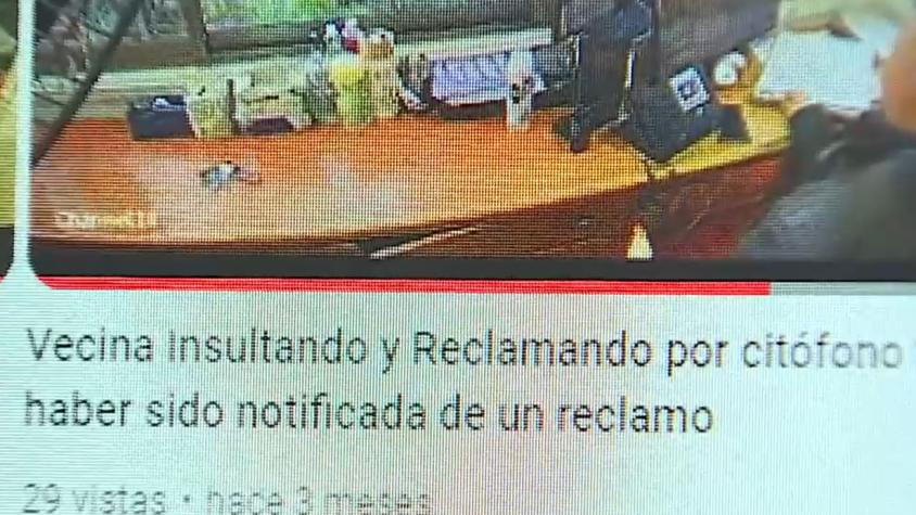 Denuncian que administración de condomino en Recoleta "funa" a sus vecinos con videos en YouTube