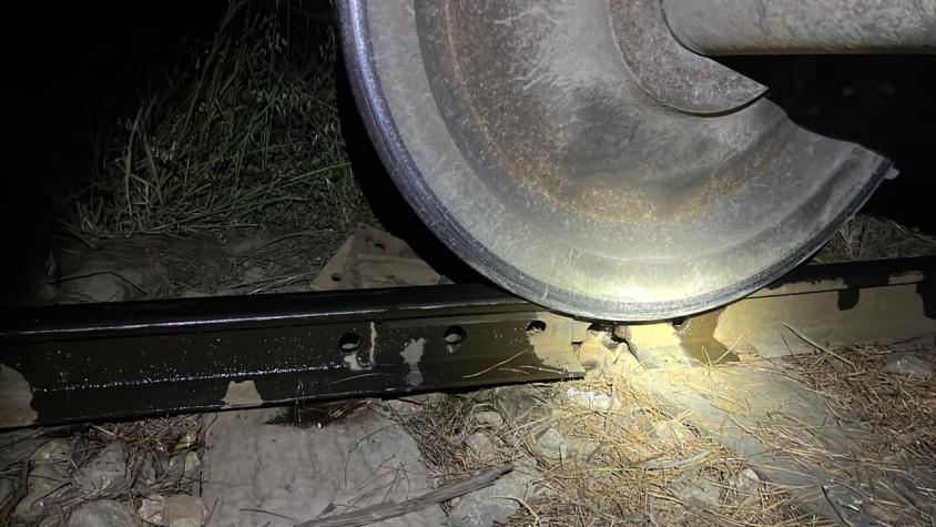 Investigan presunto atentado en vía férrea en sector de Colcura en Lota