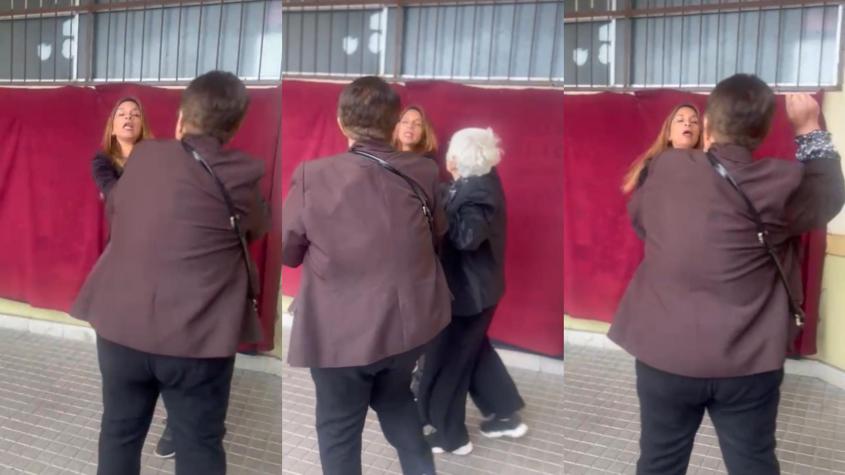 Video muestra agresión de hermana del exalcalde San Ramón a mujer que llegó a local de votación