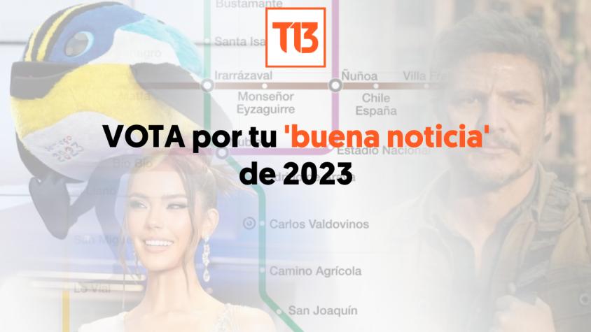[INTERACTIVO] Vota por la mejor "buena noticia" para Chile de todo este 2023