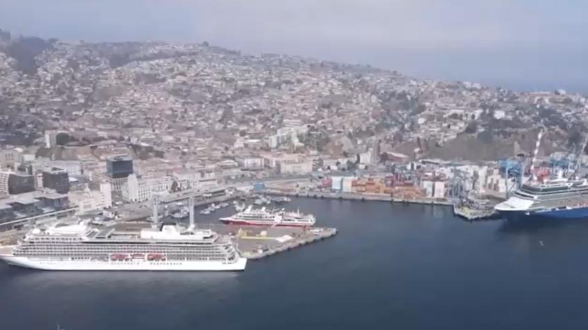 Volvió el turismo de crucero a Valparaíso