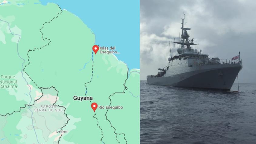 Disputa por el Esequibo entre Venezuela y Guyana: por qué un buque británico escala el conflicto