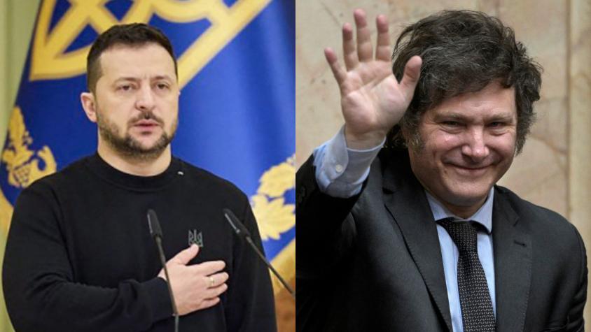 Presidente de Ucrania asistirá a asunción de Javier Milei