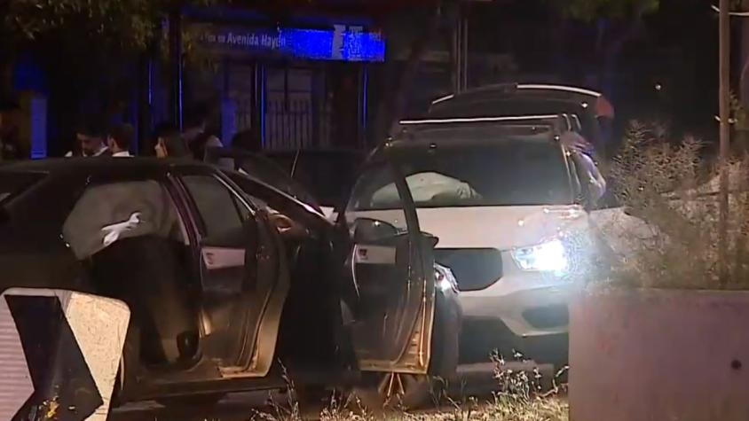 PDI detuvo a dos menores de edad en San Joaquín: Chocaron auto robado contra el vehículo policial