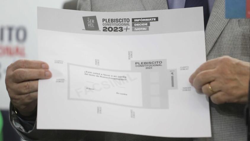 Plebiscito 2023: Así es el voto para las elecciones de este domingo