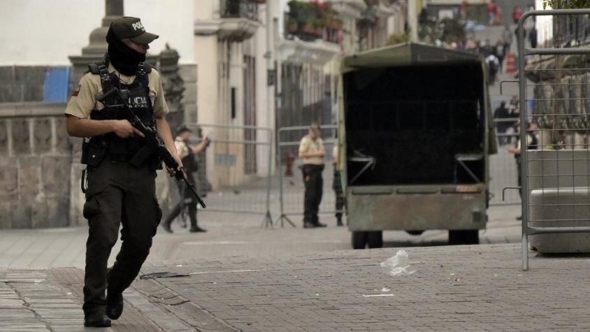 Crisis en Ecuador: "conflicto armado" contra el narco tras arremetida que deja unos 10 muertos