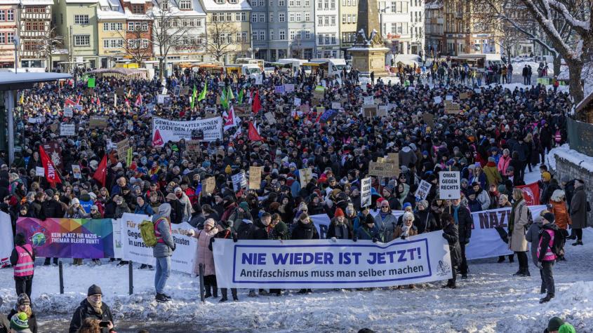 Cerca de 250.000 manifestantes se movilizan en Alemania contra la ultraderecha