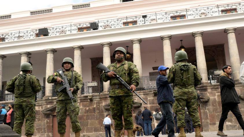 Presidente de Ecuador decreta "conflicto armado interno" en medio de hechos de violencia