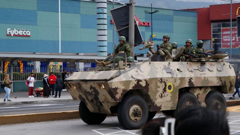 Gobierno de Chile manifiesta "preocupación" por crisis en Ecuador y condena hechos de violencia