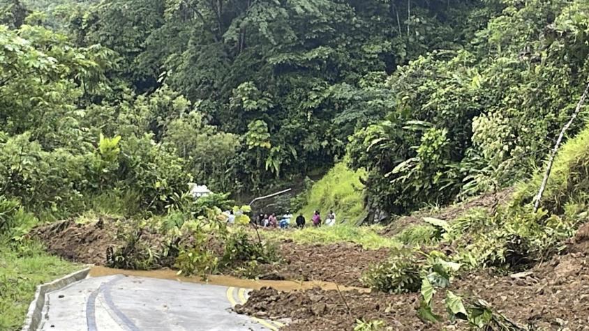 Tragedia en Colombia: alud de tierra deja 18 fallecidos y cerca de 30 personas atrapadas