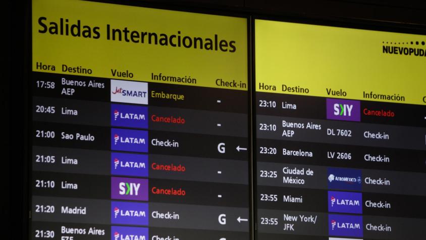 Paro general en Argentina afectará vuelos desde y hacia Chile: Aerolíneas informaron medidas de mitigación