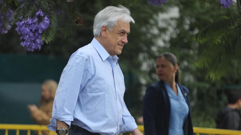 Expresidente Piñera: "Mi decisión hoy día es que no voy a postular por tercera vez a la presidencia"