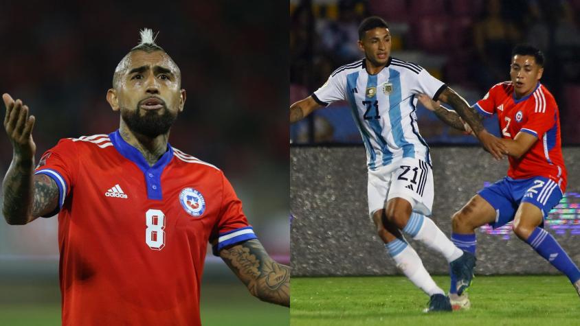 La furia de Vidal contra arbitraje en derrota de La Roja sub 23: “Te faltó solo celebrar el gol”