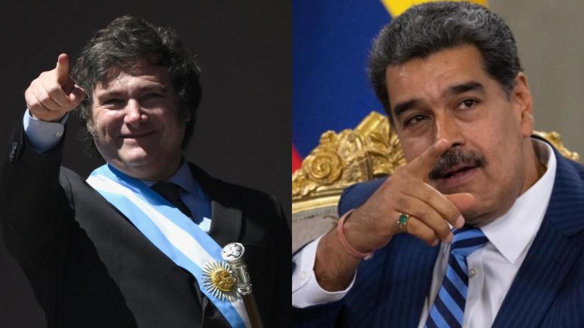 "Error de la historia" y "empobrecedor": El intenso cruce de palabras entre Maduro y Milei