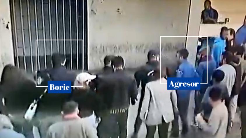 Exclusivo: Video muestra la agresión a Boric en la cárcel cuando visitó a los presos del 18-O
