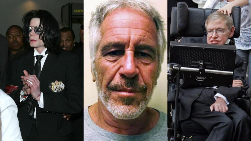 Desde Michael Jackson hasta Stephen Hawking: Los nombres que aparecen en los documentos del Caso Jeffrey Epstein