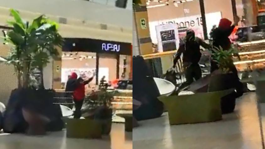 Reportan asalto armado a tienda electrónica en Mall Florida Center