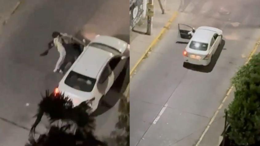 Víctima de asalto se subió al auto de los delincuentes y recuperó su celular en San Miguel: Se devolvió caminando
