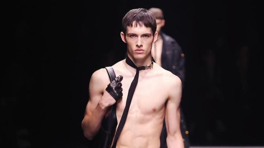 Lo "descubrieron" en la calle: la historia de Mateo Ruiz, el modelo chileno que triunfa en Gucci