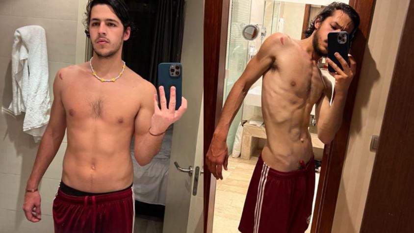 Impactante cambio físico: El antes y después de actor que interpreta a superviviente uruguayo en "La sociedad de la nieve"