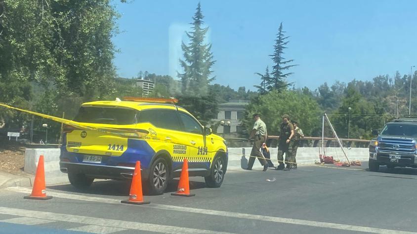 Providencia: Hallan cuerpo de un hombre flotando en el río Mapocho