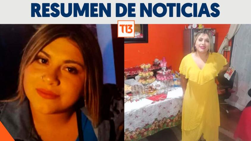 Resumen de noticias 24 de enero: Cuerpo encontrado en Cerro La Virgen de Concepción corresponde a Alison Muñoz
