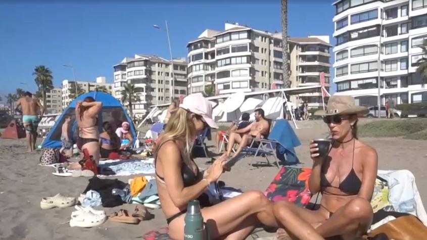 Por fin vacaciones: Argentinos vuelven a las playas chilenas 