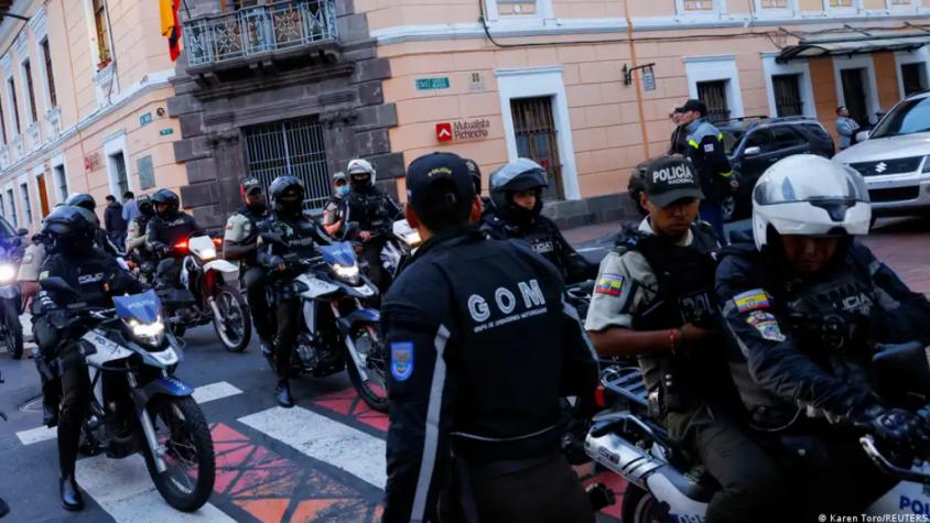 Ecuador registra 329 “terroristas” detenidos y 5 abatidos