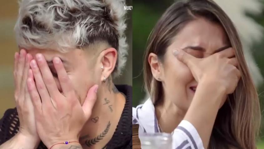 Participantes lloran durante actividad en 'Tierra Brava': Nico Solabarrieta se ve afectado tras saludo de Ivette Vergara