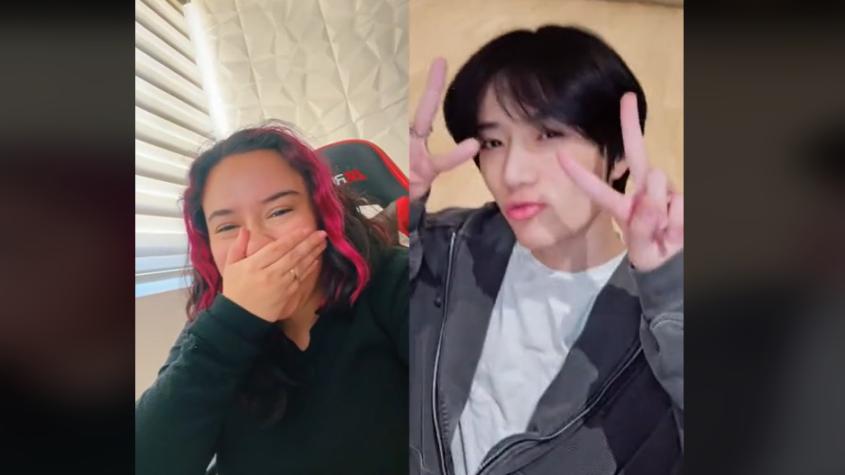 Idol de K-pop se grabó haciendo el trend “Dubidubidu” y Christell Rodríguez reaccionó: "me estoy volviendo loca"