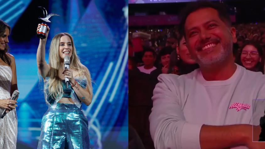 "Pedro es flaite": Alison Mandel se burló de su esposo Pedro Ruminot en su rutina y así reaccionó él en Viña 2024 