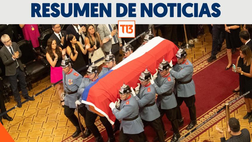 Resumen de noticias 7 de febrero: Comienza funeral de Estado del expresidente Piñera