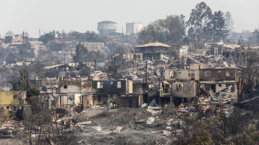 Gobierno confirma 46 personas muertas por incendios forestales en Región de Valparaíso