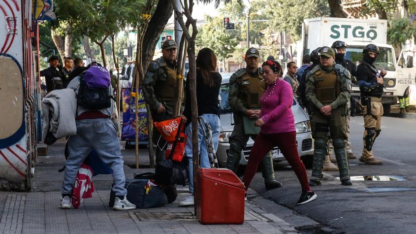 Nuevo operativo por desalojo en Santiago: ordenan desocupar casona en barrio Matta Sur