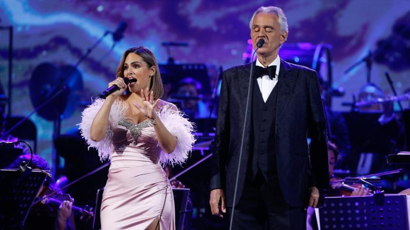 ¿Quién es Pia Toscano? La cantante que acompañó a Andrea Bocelli en Viña 2024