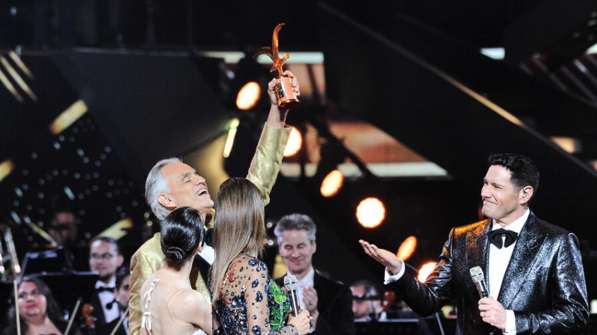 ¿Por qué son inéditas las gaviotas entregadas a Andrea Bocelli en Viña 2024 ? ¿Por qué son inéditas las gaviotas entregadas a Andrea Bocelli en Viña 2024 ?