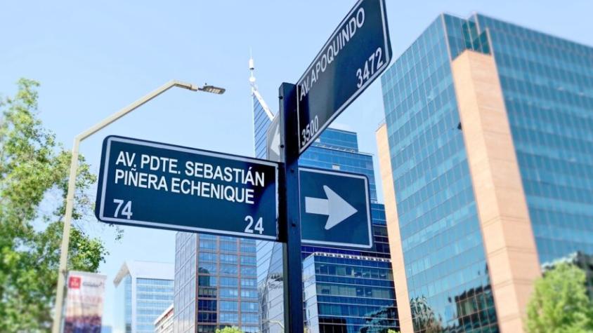 Avenida Presidente Sebastián Piñera: cómo participar en la encuesta ciudadana que propone renombrar avenida de Las Condes