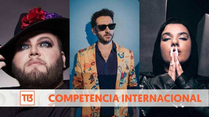 Escucha aquí: Estas son las canciones de la competencia internacional de Viña 2024