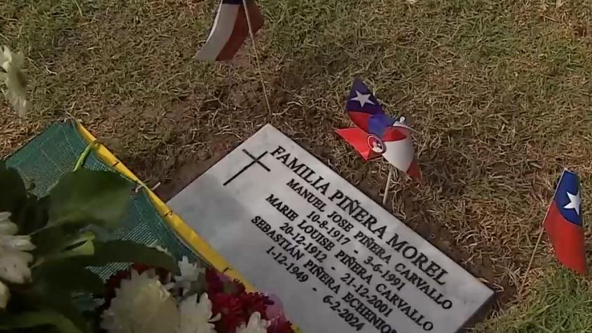 Cientos de personas visitan tumba de expresidente Sebastián Piñera, un día después de su funeral