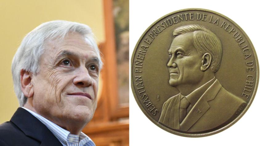 Medalla de bronce con el rostro de Sebastián Piñera: Conoce su valor y dónde comprarla