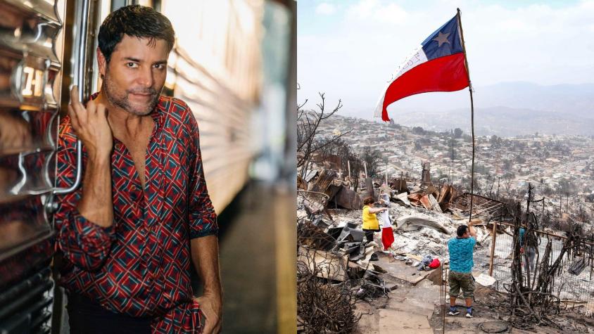 “Mi corazón está con Chile”: El emotivo mensaje de Chayanne por los incendios forestales en nuestro país
