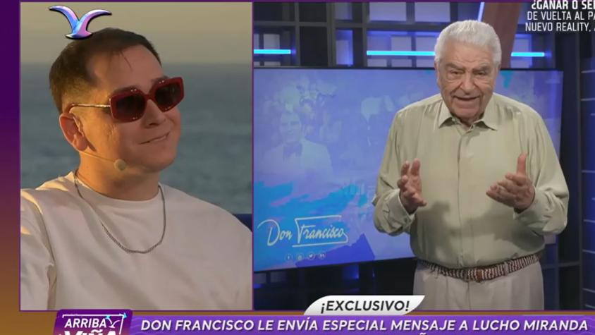 "Me emocioné": El especial saludo de Don Francisco a Lucho Miranda tras triunfar en Viña 2024